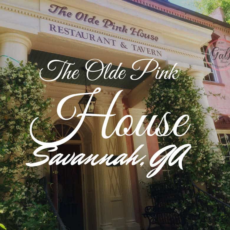 the olde pink house savannah