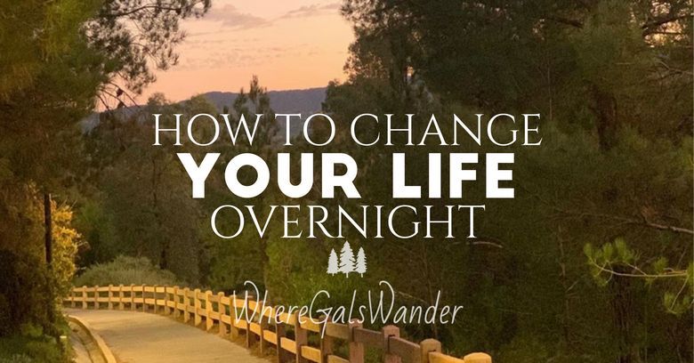 Title How To Change Your Life Overnight
