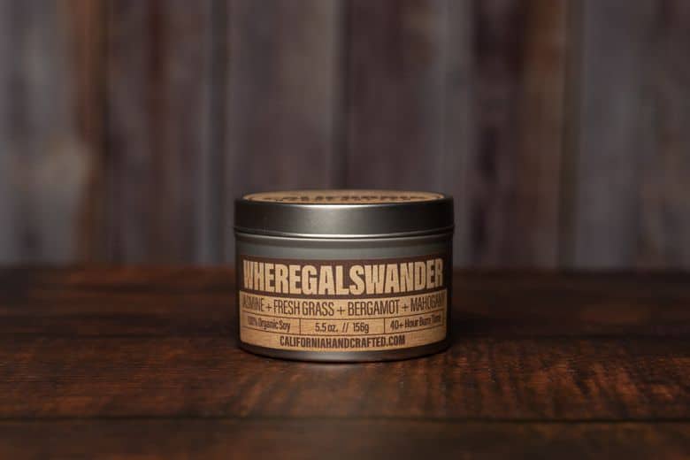 WhereGalsWander Candle by California Handcrafted