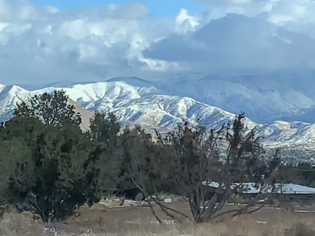 Los Angeles Winter Mountains
