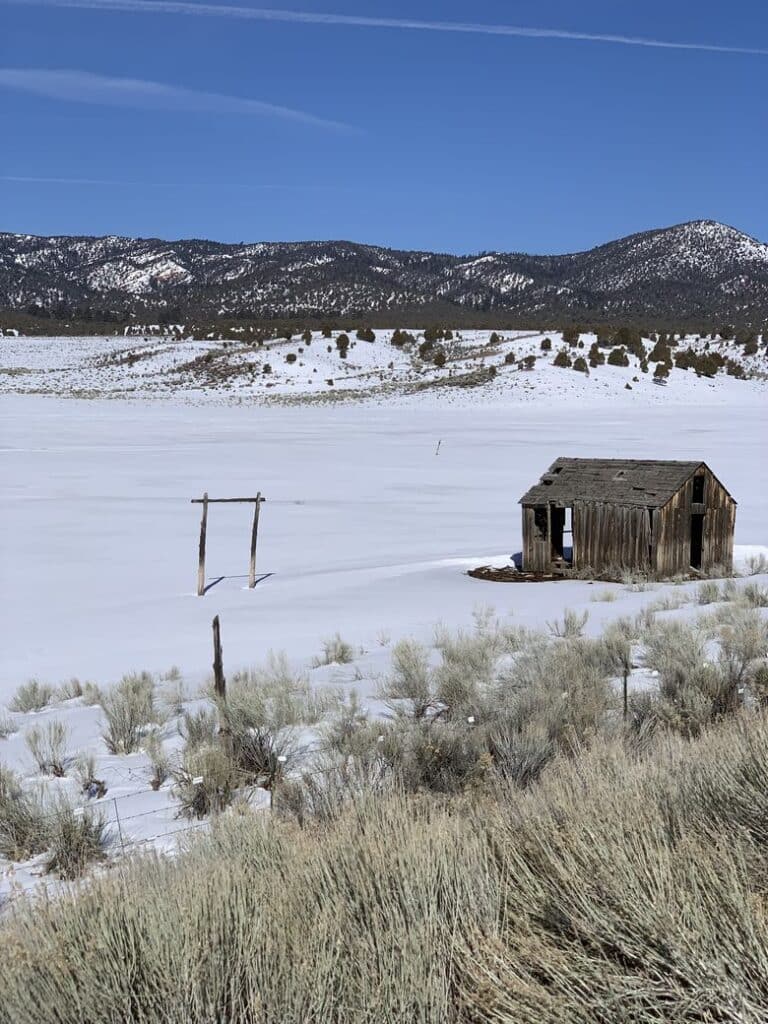 Driving through Leeds, Utah