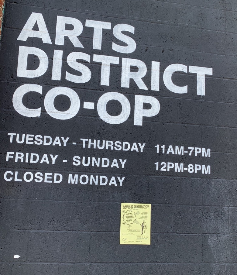 Covid in LA Arts District