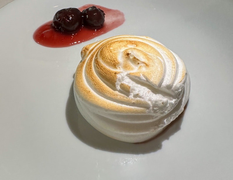 Baked Alaska on the cruise