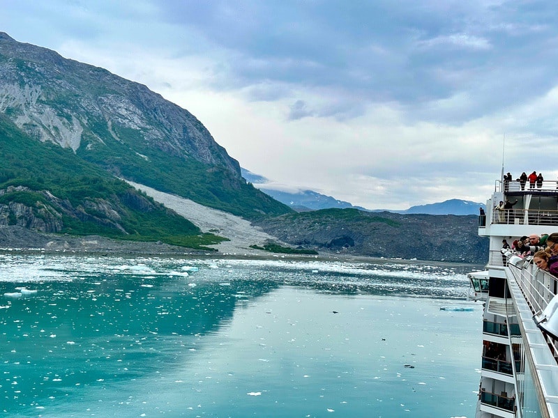 Cruising Glacier Bay National Park in Alaska. WhereGalsWander