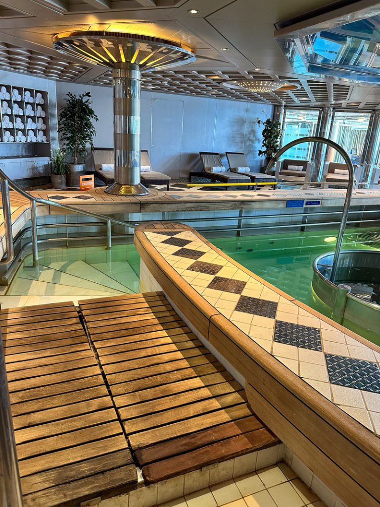 The Greenhouse Thermal Spa on the Holland America.