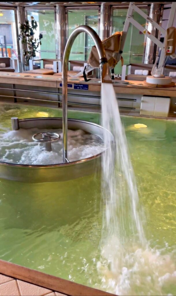 The Greenhouse Thermal Spa on the Holland America.